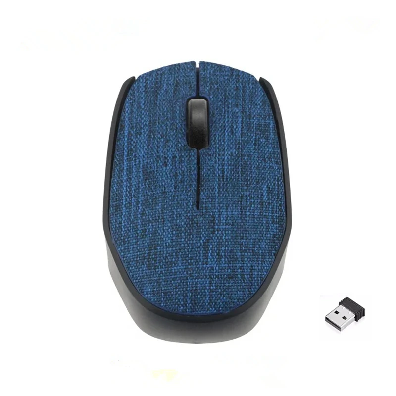 Мини тканевая Беспроводная USB мышь 2000 точек/дюйм Регулируемый USB 3,0 приемник 2,4 ГГц оптическая компьютерная мышь эргономичная мышь для ноутбука компьютерная мышь