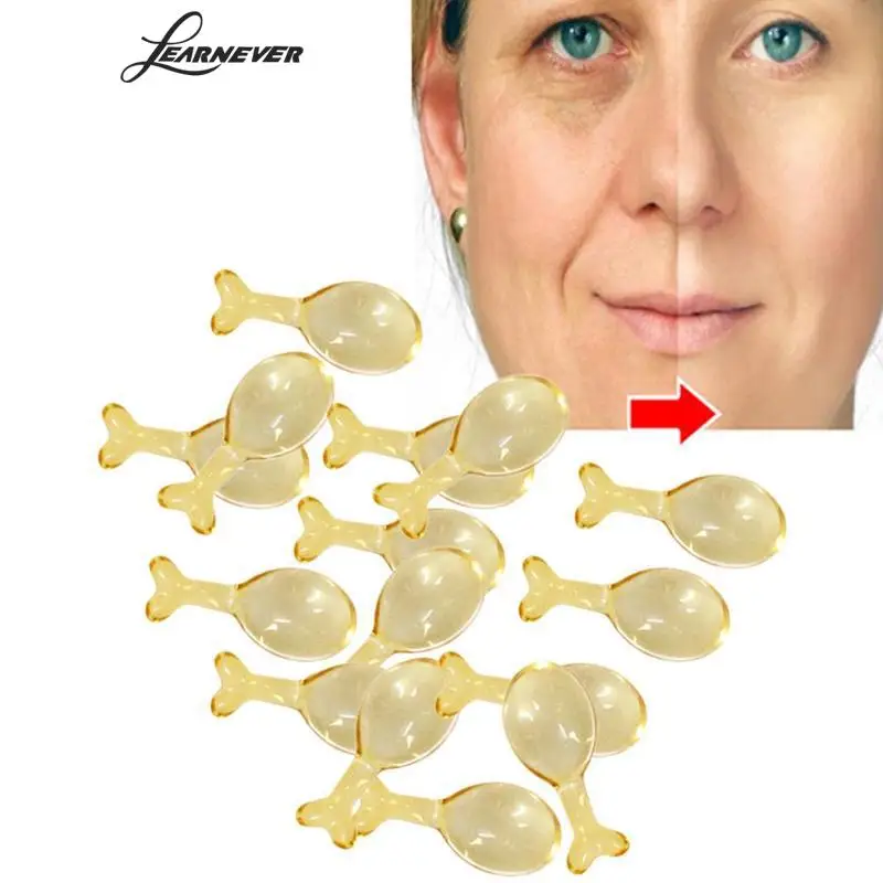 

10Pcs Ginseng Essence EGF Factor Liquid Anti Aging Whitening Care Capsule Wrinkle Remove Ance No Bottle