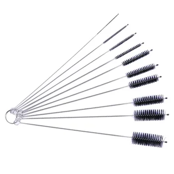 

2019 hot new products Household Bottle Brushes Pipe Bong Cleaner Glass Tube Cleaning Brush Set Of 10 family Low price shopping