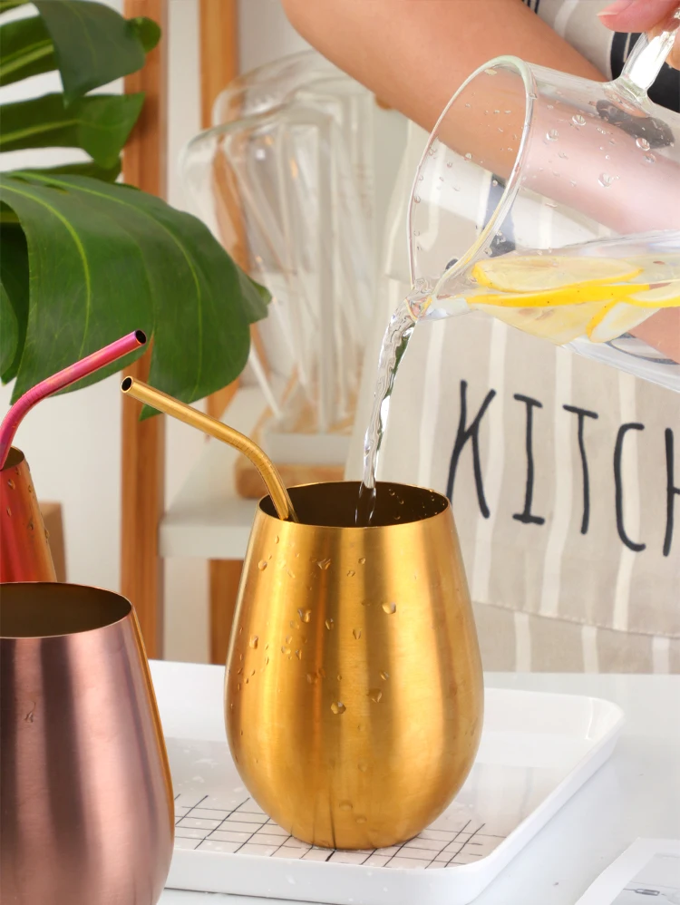 Vaso de colores ACERO inoxidable