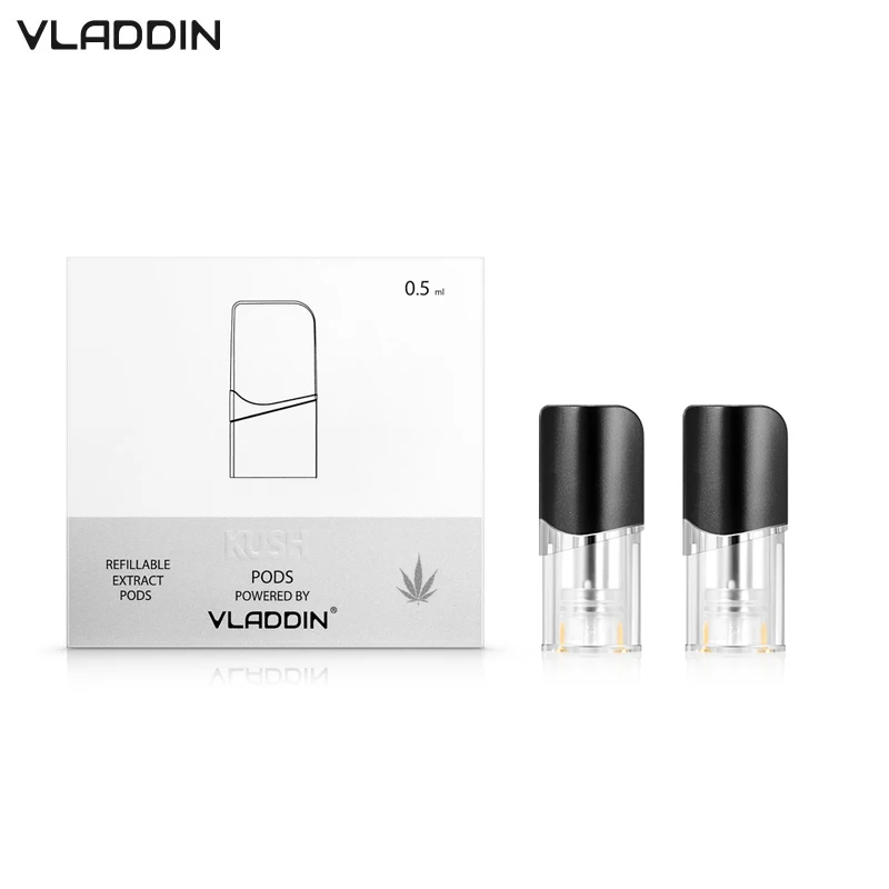 Оригинальный многоразовый картридж Vladdin Kush 0 5 мл керамическая катушка CBD сменный