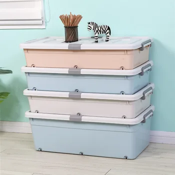 

Storage Boxes&Bins plastic box cabinet plastic container box organizer Quilt storage box for clothing organizer organizador sale