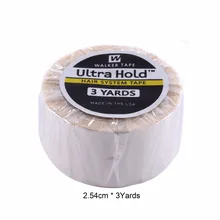 2,54 см* 3 ярдов белый парик Ultra Hold Поддержка Двусторонняя клейкая лента для наращивания волос/парик шнурка/ПУ расширение