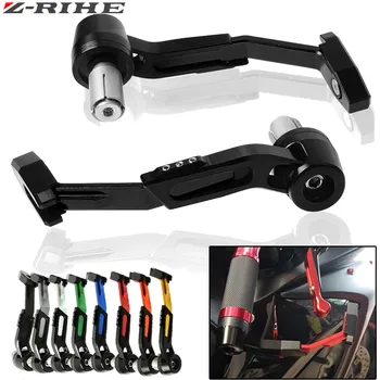 

CNC Aluminum Motorcycle hand Protect Guard System Brake Clutch Levers Protector Falling Protection For Honda Suzuki KTM