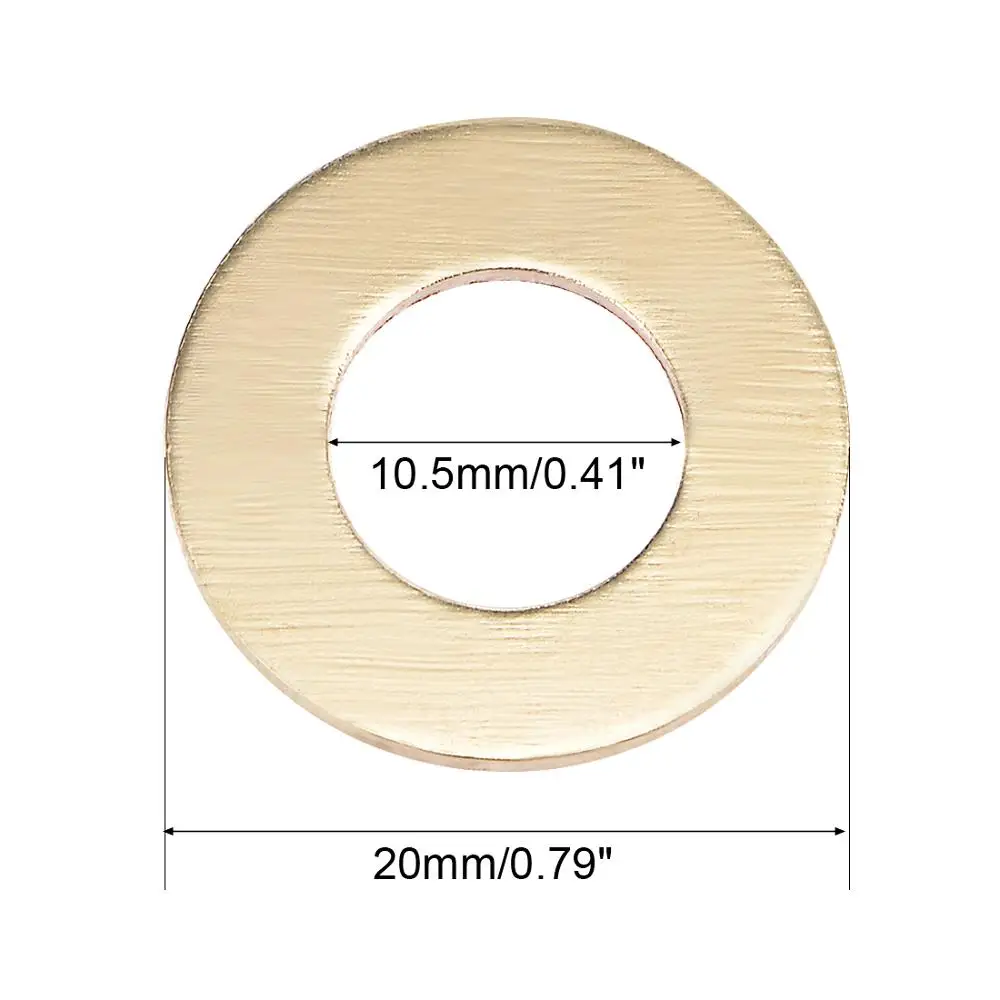 Uxcell 20 шт. 14x20x5/14. 5/10x18x1 5/16x20x2/16x22x22/x 20x мм плоская медная шайба для винтовых болтов