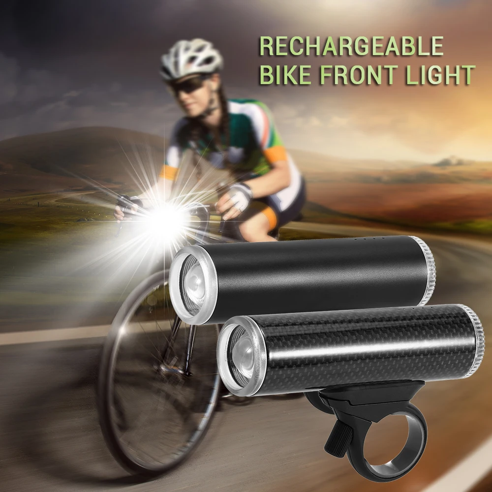 Cheap Induction Bicycle Front Light Set USB Rechargeable Smart Headlight  380-480Lumen 4 Mode LED Bike Lamp Cycle FlashLight 26