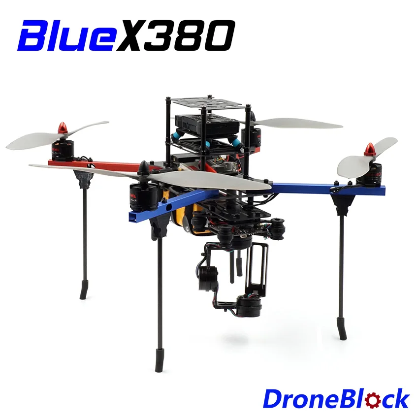 Квадрокоптер BlueX380 с алюминиевой рамой F450 для радиоуправляемых моделей|Детали и