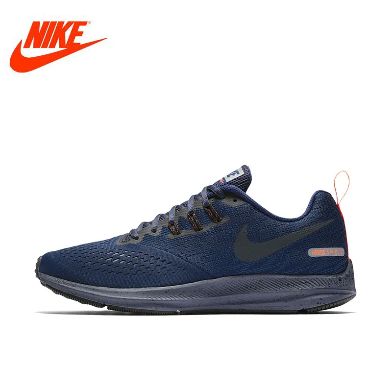 

Original Official NIKE New Arrival Authentic NIKE ZOOM WINFLO 4 SHIELD Men's Running Shoes Breathable Sneakers Outdoor Athletic