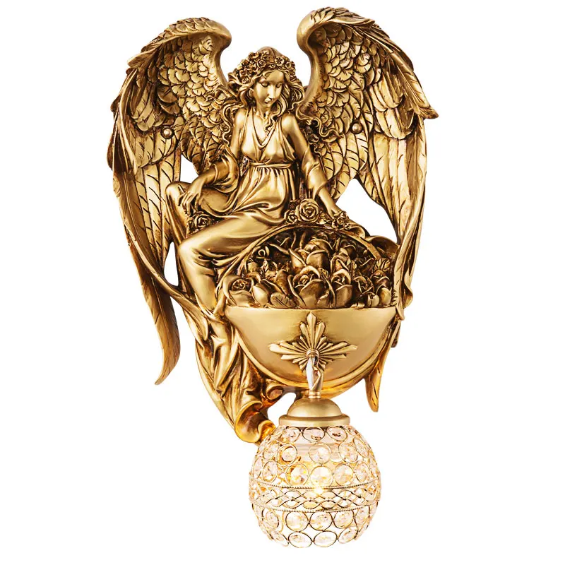 Led Angel свадебное освещение настенное Бра Настенные светильники для гостиной