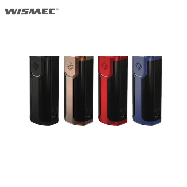 Оригинальный WISMEC извилистые P80 модель TC 80 Вт электронной сигареты коробка Mod матч Elabo мини распылитель 510 нить Создано 18650 Батарея Vape