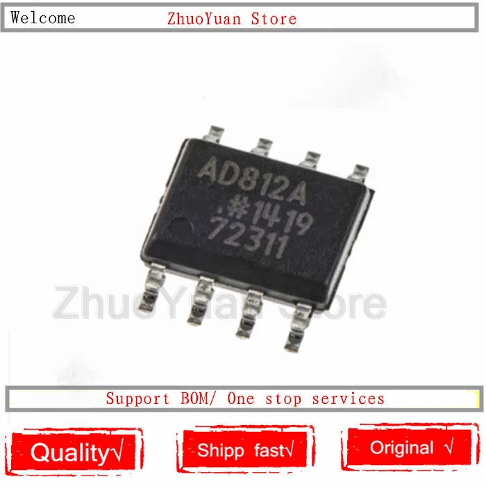 

10PCS/pcs AD812ARZ AD812AR AD812A SOP-8 New Original chip IC
