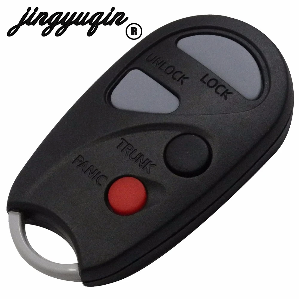 Jingyuqin 4 кнопки Флип складной пульт дистанционного ключа оболочки чехол Брелок для Nissan Maxima Sentra Pathfinder Xterra