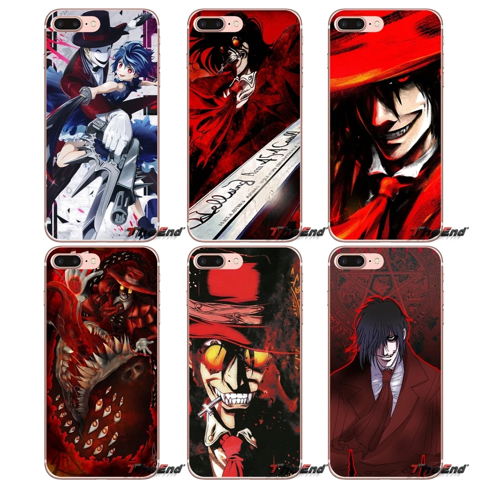 

Anime Hellsing Alucard Fan Soft Case Cover For Huawei Honor 7X V10 6C V9 6A Play 9 Mate 10 Pro Y7 Y5 P8 P10 Lite Plus GR5 2017