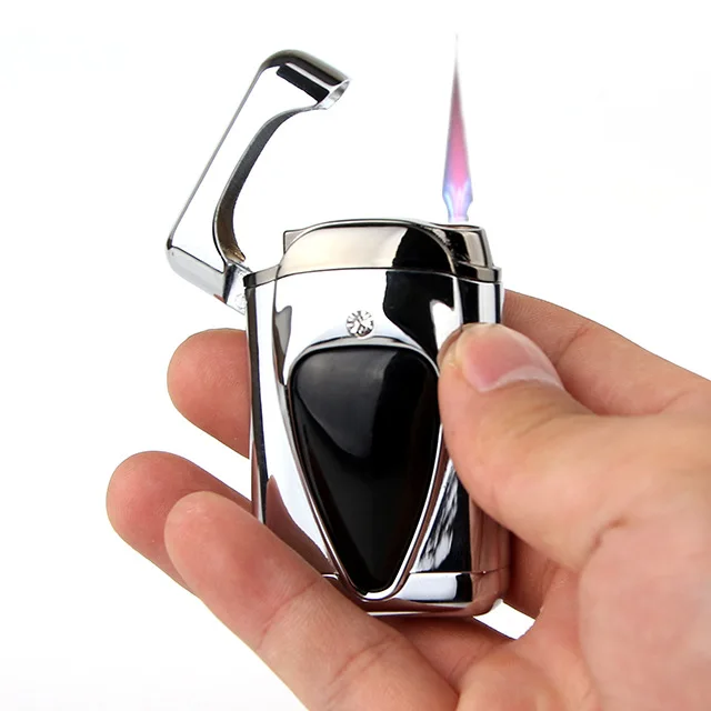 Креативная металлическая газовая зажигалка Harley Eagle шлифовальный круг