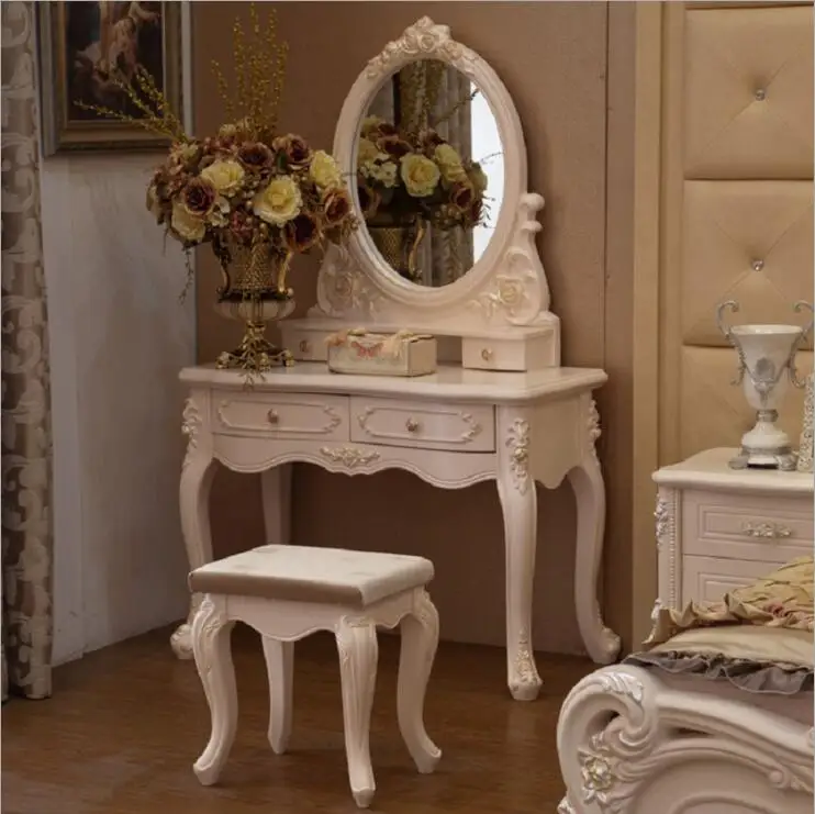 Европейский зеркальный стол комод французская мебель для спальни o1240