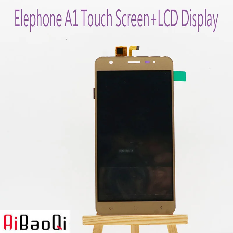 AiBaoQi, 5,0 дюймовый сенсорный экран+ 1080x720 ЖК-дисплей в сборе, замена для телефона Elephone A1