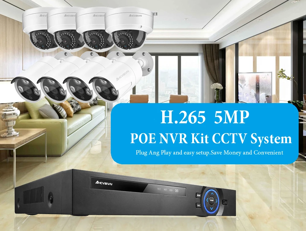 8CH 5MP NVR Беспроводной Wi-Fi аудио звук CCTV система безопасности 5MP купольная ИК камера домашний комплект видеонаблюдения