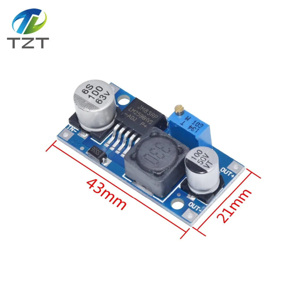 LM2596HVS LM2596 HV LM2596HV DC Регулируемый понижающий преобразователь модуль питания 4 5 50 в