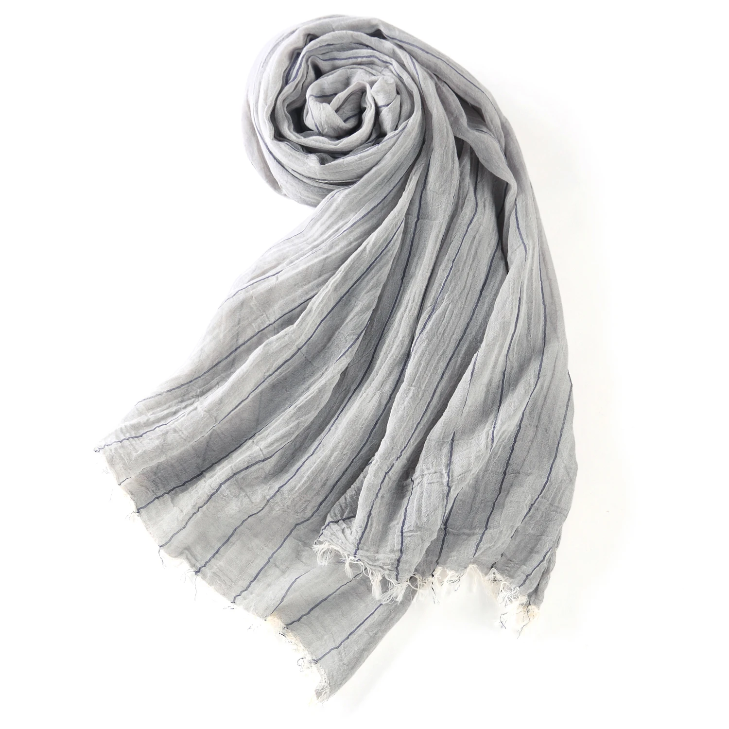 SUMEIKE модный шарф из хлопка для мужчин и женщин полосатый узор Теплый зимний шарф шарфы зимняя шаль