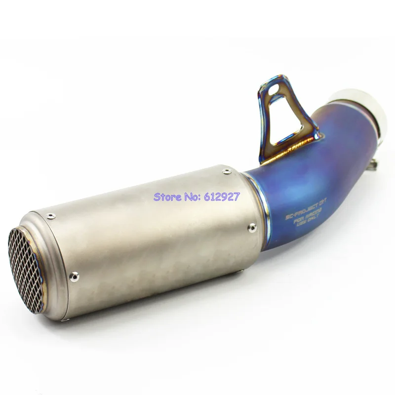 JOHOTAKI Motorcycle Titanium Alloy Exhaust Muffler Pipe for BMW S1000RR 2010 2016 Year Motorbike