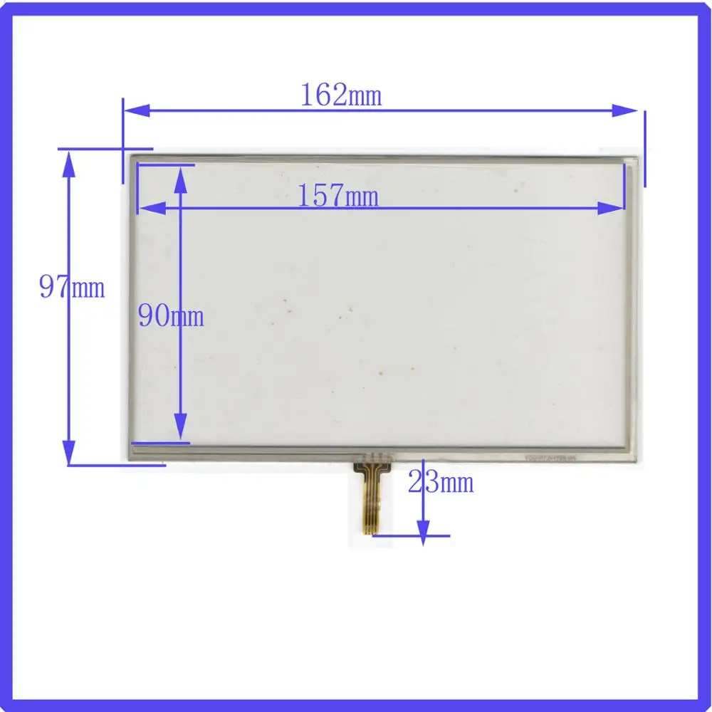 

7 Inch Touch screen handwriting screen general 162*97 four line resistance maintenance best choice