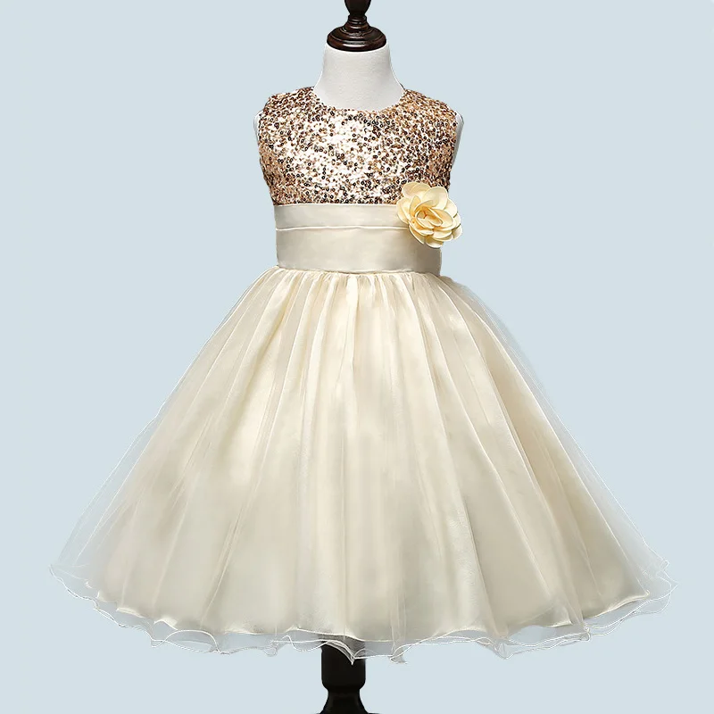 Новое летнее платье с цветочным рисунком для маленьких девочек Детская праздничная одежда платья принцессы платье для девочек на свадьбу, одежда для детей от 1 до 5 лет летнее платье