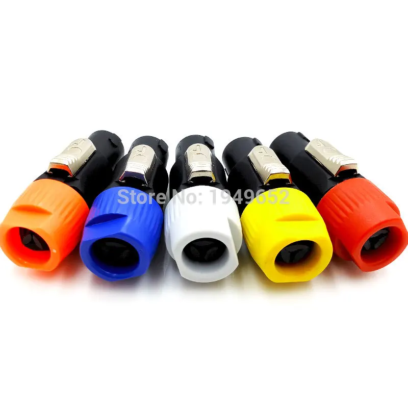 Cavi Audio Professionale Lotto Di 4 Connettori SPEAKON Maschio 2