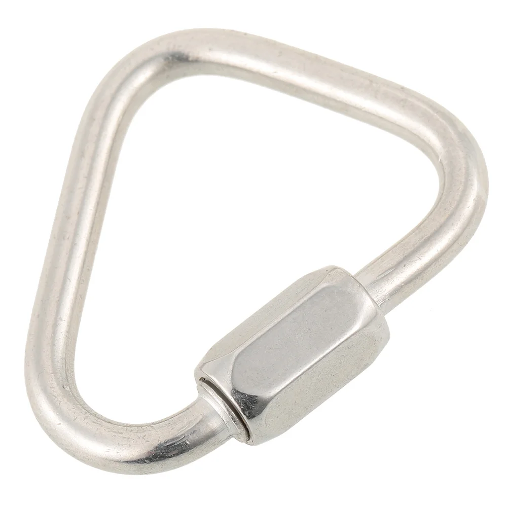 Professional Outdoor Sports Stainless Steel Triangle Quick Link Locking