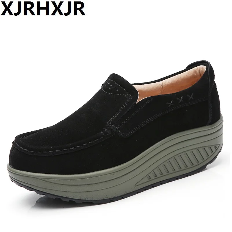 

2017 Summer Shoes Women Causal Sport Fashion Walking Flats Height Increasing Breathable Swing Wedges Shoes Ladies