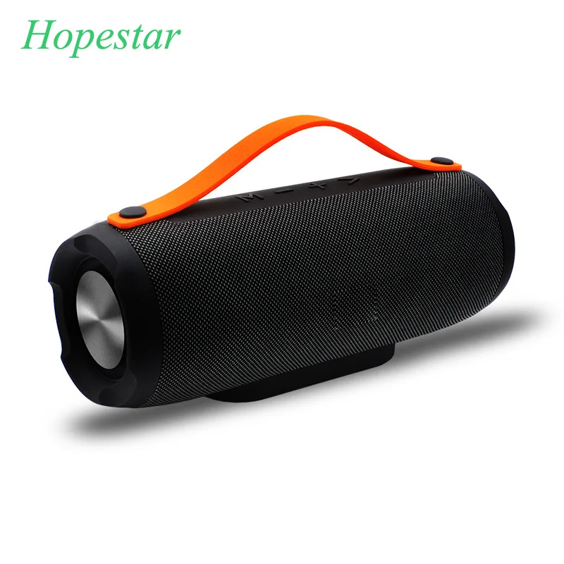 Hopestar Portable wireless Bluetooth Speaker Stereo big power 10W system TF FM Radio Music Subwoofer Column Speakers For PC-in Portable Speakers from Consumer Electronics on Aliexpress.com | Alibaba Group