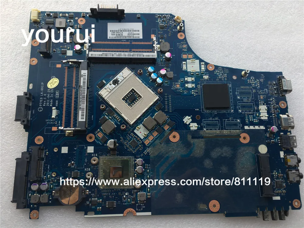 yourui FOR Acer TravelMate Laptop For Motherboard 7750