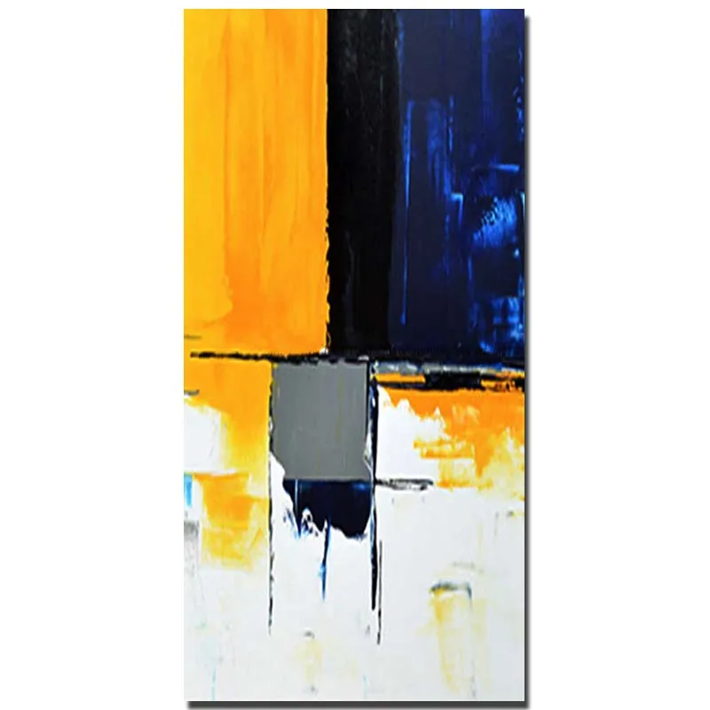 

Hand Painted Abstract Mixed Color Picture Oil Painting on Canvas Abstract Wall Art Living Room Home Wall Decor Drop Shipping