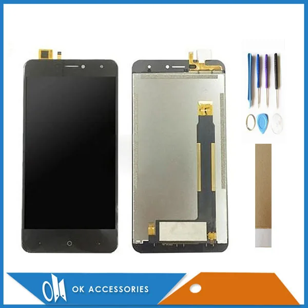 

6 Inch For BQ Mobile BQ-6050 Jumbo BQ6050 BQ6050 LCD Display With Touch Screen Digitizer Glass Black Color With Tools Tape
