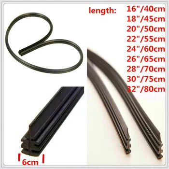 

Car Rubber Bracketless Windshield Wiper Wash Blade Refill for Volvo ReCharge Heico Caresto T6 Toyota Infiniti V60 S60 XC60