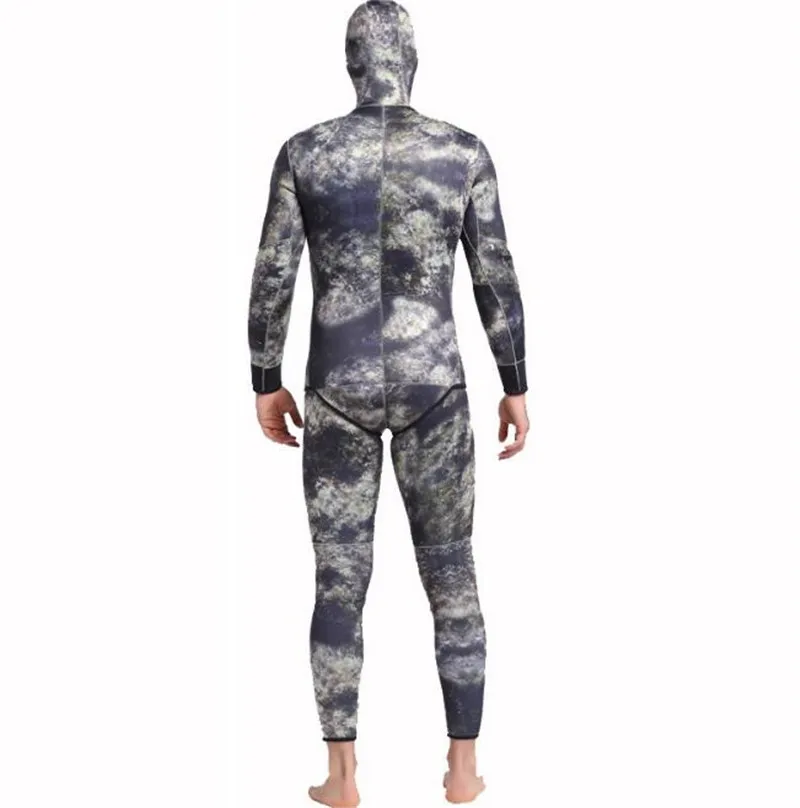 SBART 3MM 5MM Neoprene Dive Wetsuit Warm Winter Swimming Surfing Long Sleeve Hooded Two-piece Thicker Diving Swimming SBART 3MM 5MM Neoprene Dive Wetsuit Warm Winter Swimming Surfing Long Sleeve Hooded Two-piece Thicker Diving Swimming