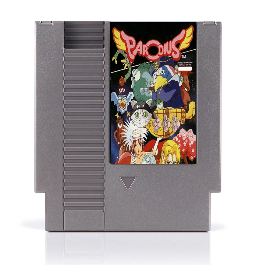Игровая карта Parodius 8 бит для игровой консоли 72 контактов | Электроника