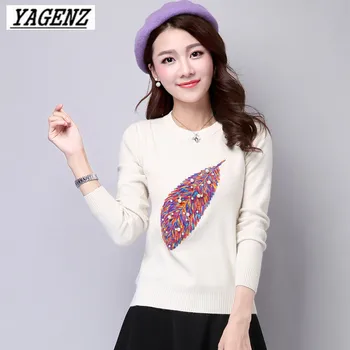 

Spring/Autumn New Women Pullover Sweater 2017 Fashion O Neck Long Sleeve Lady Knit Warm Sweater Shirt Casual Tops Plus Size 3XL