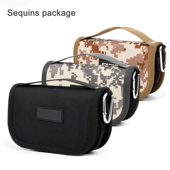 

Flip-Cover Design Lure Fishing Bags Portable Lure Sequined Bags 600D Oxford Waterproof Lure Sequined Fishing Bags 117*10*4.5cm