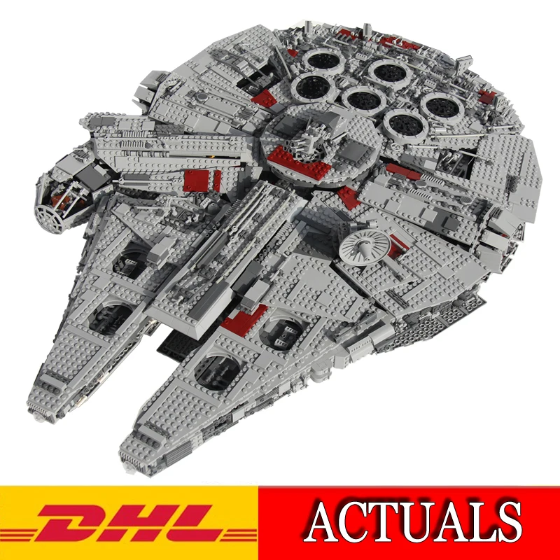 

2018 NEW 5265Pcs Star Wars Ultimate Collector's Millennium Falcon Model Building Kits Blocks Bricks Children Toys Gift 10179