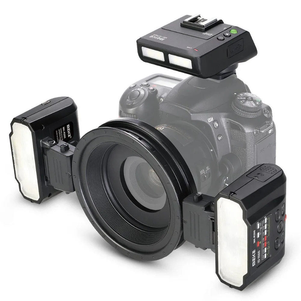 Meike MK-MT24 Macro Twin Lite Flash Voor Nikon Digitale Slr Camera D5100 D5200 D5300 D700 D800 D810 D80 D90 D600 d610 D3100 D3200 Meike MK-MT24 Macro Twin Lite Flash Voor Nikon Digitale Slr Camera D5100 D5200 D5300 D700 D800 D810 D80 D90 D600 d610 D3100 D3200