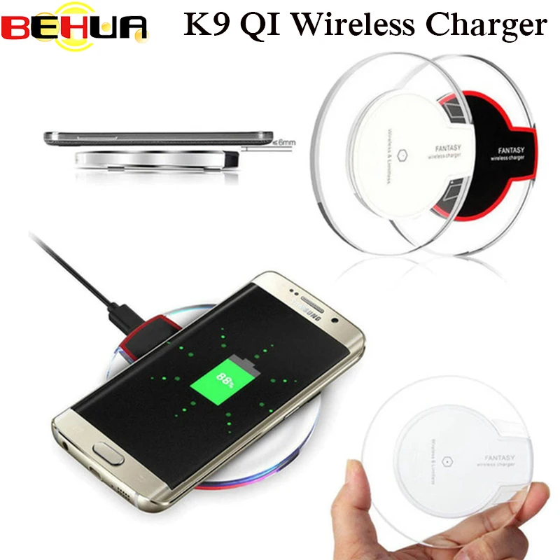 K9 QI fast wireless charger for Samsung edge S7 edge S8