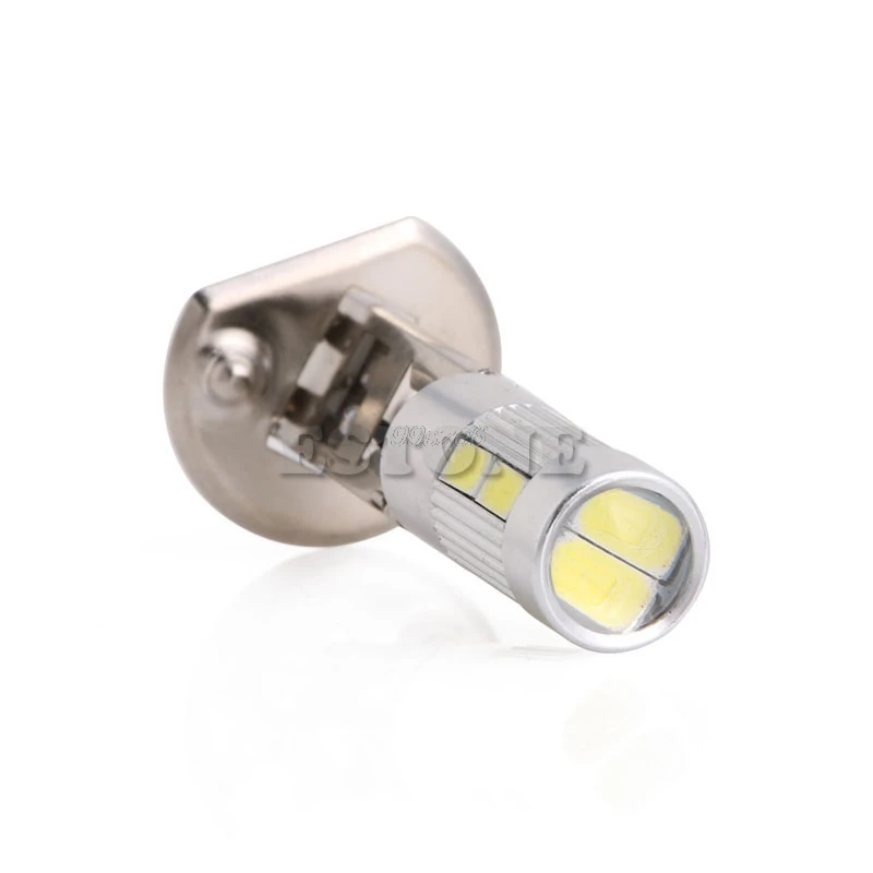 1 шт. 5630 SMD 10 светодиодный H1 Voiture Lampe Brouillard Ampoule Phare DC 12V|Передние LED-фары для авто| |