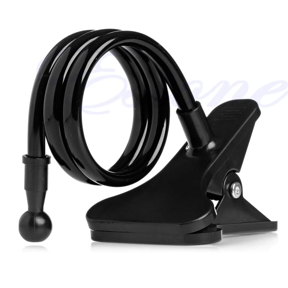 

1 PC Black Universal Lazy Bed Desktop Stand Mount Car Holder For Cell Phone Long Arm New