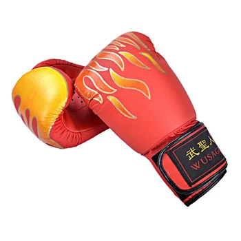 

Red Black Sports Boxing Gloves Takewondo Men Sandbag Training Sparring Women Equipment PU Guantes Boxeo Gants De Boxe