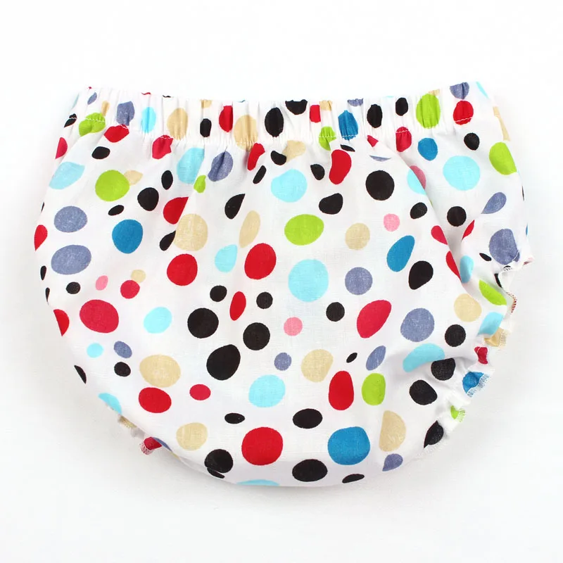 Summer Dotted Baby Infant Cotton Ruffle Bloomers Newborn Boy Girl PP Shorts Pants Diaper Cover Baby Underwear (4)
