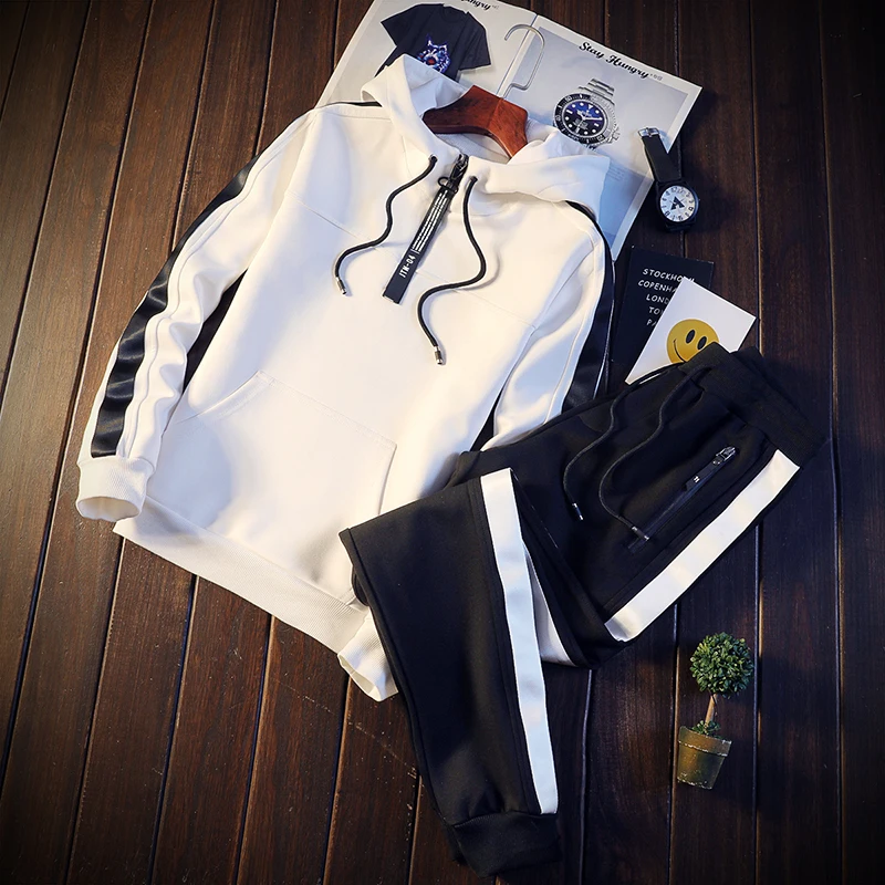 2018 brand sporting suit men warm hooded tracksuit track men's sweat suits set letter print large size sweatsuit male 5XL 2018 brand sporting suit men warm hooded tracksuit track men's sweat suits set letter print large size sweatsuit male 5XL