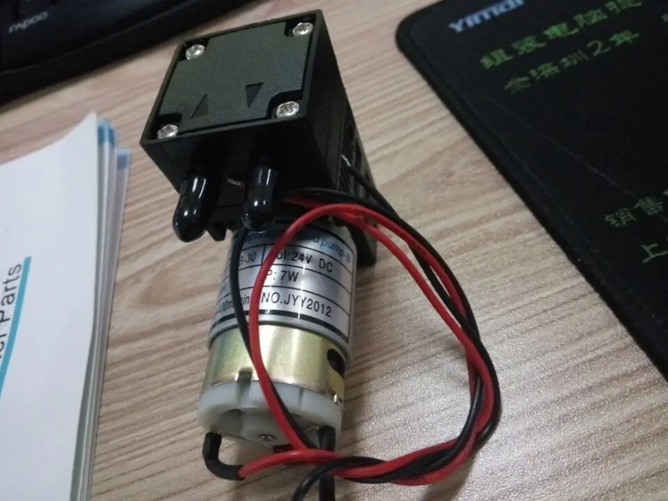 

JYY-PUB-30 uv pump 24v 7w 300ml/400mlmin printer parts