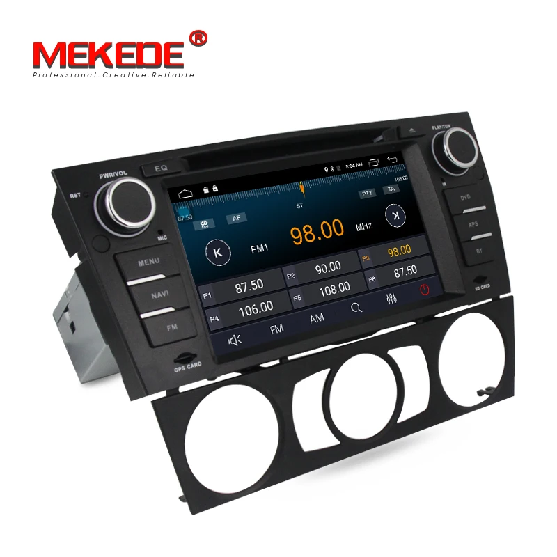 Discount Wholesale!Android 7.1 Quad core Car DVD player for BMW/3 Series E90/E91/E92/E93 support Steering wheel controls 4G wifi BT MIC 3