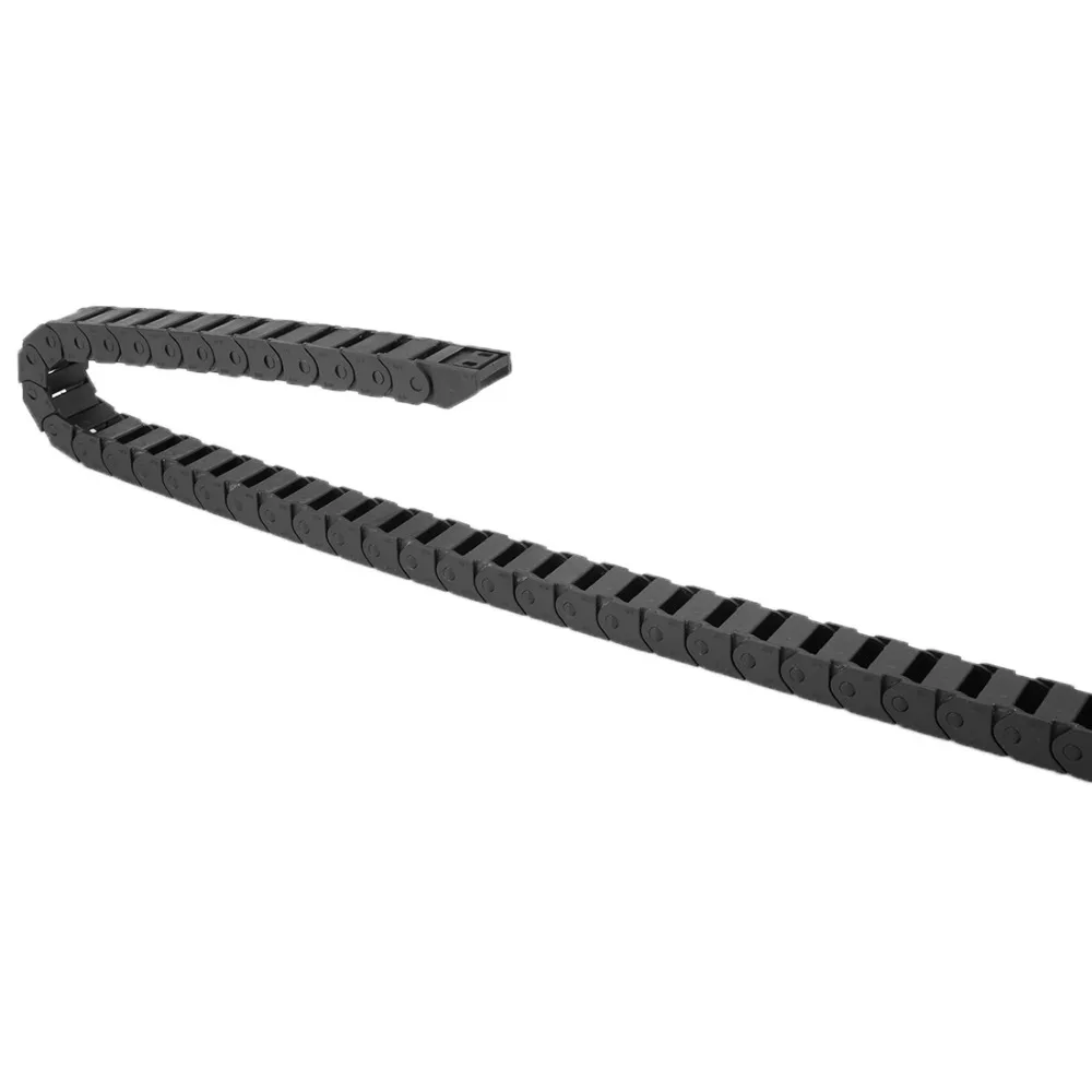 

UXCELL Promotions! 1M Length R28 10x20mm Black Plastic Drag Chain Cable Carrier Closed Type for 3D Printer CNC Router Machine