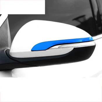 

lsrtw2017 stainless steel car rearview trims for hyundai elantra 2016 2017 2018 2020